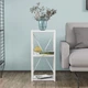 Этажерка 3/34 Ferrum-decor Серии Конект 73x34x28 белый ДСП Белое 16мм (FRD-104295) - изображение 1