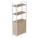 Етажерка 3/60 Ferrum-decor Серії Конект із тумбою 144x60x28 Білий ДСП Сан-Марино (FRD-104450) - зображення 1