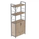 Етажерка 3/60 Ferrum-decor Серії Конект із тумбою 144x60x28 Сірий ДСП Сан-Марино (FRD-104457) - зображення 1