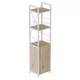 Етажерка 3/34 Ferrum-decor Серії Конект із тумбою 144x34x28 Білий ДСП Сан-Марино (FRD-104429) - зображення 1