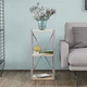 Етажерка 3/34 Ferrum-decor Серії Конект 73x34x28 сірий ДСП Дуб Сан-Марино 16мм (FRD-104302) - зображення 1