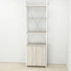 Етажерка 4/60 Ferrum-decor Серії Конект із тумбою 179x60x28 Білий ДСП Сонома (FRD-104494) - зображення 1