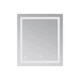 Дзеркало Lidz Kubis (KU2) 700х800 з LED-підсвічуванням Touch, з антизапітнінням, з диммером, рег. яскравості LD78LF904708048447 - зображення 6
