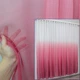 Тюль VR-Textil 579т Растяжка «Омбре» на батисте (под лен) с утяжелителем Марсала с белым 300х250 см (42-0857) - изображение 1
