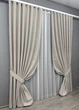 Комплект штор VR-Textil 100% блэкаут ASHEN NIGHT 200х270 2шт и Тюль 500х270 1842ш-1153т пепельный с белым 71-082/6 - изображение 2
