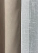 Комплект штор VR-Textil рогожка премиум TERRA LUXE 150х270 2шт и Тюль 400х270 1858ш-115т бежевый с белым 71-076/3 - изображение 6