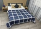 Покрывало декоративное Decorator Kelso 215х240 см синий с белым (85-202) - изображение 3