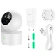 Камера відеоспостереження Hoco D8 Indoor PTZ HD camera 3MP 1296p 2.4G для внутрішнього використання Білий - изображение 5