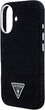 Etui Guess Denim Triangle Logo MagSafe do Apple iPhone 16 Black (3666339428129) - obraz 6