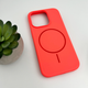 Защитный чехол-накладка Cosmic Silicone Case Magnetic для Apple iPhone 14 Pro Max Peach (SilMag14PM-29) - изображение 3