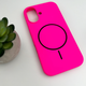 Защитный чехол-накладка Cosmic Silicone Case Magnetic для Apple iPhone 17 Shiny Pink (SilMag17-52) - изображение 3