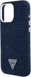 Панель Guess Denim Triangle Logo MagSafe для Apple iPhone 16 Pro Max Blue (3666339428303) - зображення 6