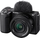 Беззеркальный Sony ZV-E10 kit (16-50mm) Black (ILCZVE10LB.CEC) - изображение 1