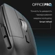 Мышь OfficePro M395B Silent Click Ergonomic Wireless Black (M395B) - изображение 10
