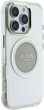 Панель Guess IML Metal Colored Circle Classic Logo MagSafe для Apple iPhone 16 Pro Transparent/Gray (3666339428747) - зображення 4
