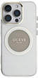 Панель Guess IML Metal Colored Circle Classic Logo MagSafe для Apple iPhone 16 Pro Max Transparent/Gray (3666339428754) - зображення 3