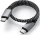 Кабель синхронізації Satechi USB Type-C to USB Type-C Cable 100 Вт 25 см Space Gray (ST-TCC10M) - зображення 4