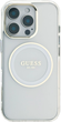 Панель Guess IML Metal Colored Circle Classic Logo MagSafe для Apple iPhone 16 Pro Transparent/White (3666339428891) - зображення 3