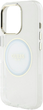 Панель Guess IML Metal Colored Circle Classic Logo MagSafe для Apple iPhone 16 Pro Max Transparent/White (3666339428907) - зображення 4