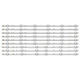 LED підсвітка TV 55" SVV550AQ9_REV02_A_170216 SVV550AQ9_REV02_B_170216 VES550QNYL-2D-N01 9шт. - изображение 1