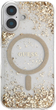 Панель Guess HC Resin Bottom Glitter MagSafe для Apple iPhone 16 Gold (3666339429485) - зображення 3