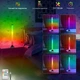 Смарт RGB видеосветило 2 шт LED неоновая лампа с Bluetooth, управление через телефон, умные светодиодные жезлы для фото, видео и п - изображение 6