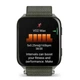 Смарт-годинник Garmin Venu X1 Moss with Titanium Caseback and Moss ComfortFit Nylon Band (010-02980-03) - изображение 7