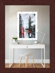 Фоторамка пластиковая 13х18 багет: AM1513-1118-1 Темное дерево (с антибликовым стеклом 2мм, двп) EmojiFrame - изображение 1