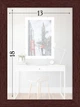 Фоторамка пластиковая 13х18 багет: AM1513-1118-1 Темное дерево (с антибликовым стеклом 2мм, двп) EmojiFrame - изображение 6