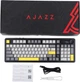 Klawiatura bezprzewodowa Ajazz AK980 Gift Switch V2 Wireless/USB Black-Grey (AK980-V2-G-BGY) - obraz 15