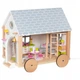 Ляльковий будиночок Goki Дерев'яний у причепі (51477) (4013594514774) - зображення 2