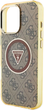 Etui Guess IML Metal Glitter 4G Circle Triangle MagSafe do Apple iPhone 16 Pro Max Bronze (3666339430245) - obraz 6
