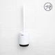 Ёршик для унитаза с силиконовой щеткой клеящийся настенный MBM HOME BP-12 WHITE/BLACK белый/черный - изображение 3
