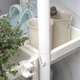 Этажерка 4-х-ярусная MBM HOME FH-22/4 WHITE пластиковая белая - изображение 6