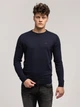 Sweter męski bawełniany Lee Cooper Andy-Organic XL Granatowy (5905991746423) - obraz 3
