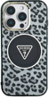 Панель Guess HC IML Leopard Triangle Cord Strap MagSafe для Apple iPhone 16 Pro Black (3666339432485) - зображення 2