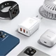 МЗП Baseus Compact Quick Charger 30W QC+PD (2USB-A/1C) (CCXJ-E) Білий - зображення 4