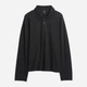 Поло длинное мужское GAP 595427493 2XL Черное (1159848194) - изображение 4