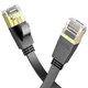 Кабель (патч-корд) Hoco US07 Level Pro copper gigabit ethernet (1m) Black - изображение 1