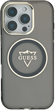 Etui Guess IML Metal Mountain Logo MagSafe do Apple iPhone 16 Pro Black (3666339433680) - obraz 3