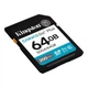 Карта памяти SDXC (UHS-1 U3) Kingston Canvas Go! Plus 64Gb class 10 A2 V30 (R200MB/s) - изображение 3