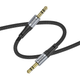 Аудiокабель HOCO UPA26 AUX Fresh audio cable, 1m чорний - изображение 3