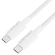 Кабель ACEFAST C18-03 USB-C to USB-C braid charging data cable білий - изображение 1