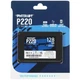 Накопичувач SSD Patriot P220 128GB 2. 5" 7mm SATAIII - изображение 2