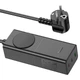 Мережевий зарядний пристрій HOCO NS4 Sharp PD65W(2C1A) desktop socket(EU/GER) чорний - изображение 3