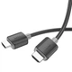 Кабель HOCO US08 HDTV 2. 0 male-to-male 4K HD data cable(L=2M) чорний - изображение 3