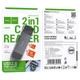 Кардридер HOCO HB45 Spirit 2-in-1 USB/Type-C 2.0 card reader Metal Gray - изображение 2