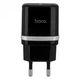 Мережевий зарядний пристрій HOCO C12 Smart dual USB charger чорний - изображение 1