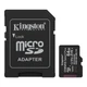 Карта пам'яті microSDXC (UHS-1) Kingston Canvas Select Plus Gen3 64Gb class 10 А1 (R-100MB/s) (adapter SD) - изображение 1