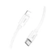 Кабель HOCO X87 Magic silicone PD charging data cable for iP White - изображение 1